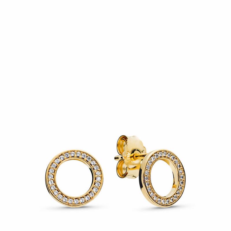 Pandora Shine™ Forever Stud Earrings Gold Egypt GK8402719
